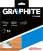GRAFITE Lama per sega, widia, 205 x 30 mm, 36 denti Anteprima dell’immagine prodotto 2