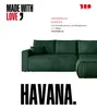 BroMARKT Ecksofa HAVANA Schlaffunktion Bettkasten L-Form Produktbild-Vorschau 3