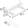 Wandhalterung Halter kompatibel mit FritzBox 6690 Cable & Produktbild-Vorschau 6