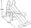 INTEX 44106 - Scivolo (blu, 196x84x119cm) Scivolo da Anteprima dell’immagine prodotto 7