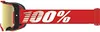 100% SPEEDLAB Fahrradsonnenbrille - ARMEGA - Rot/Weiß Produktbild-Vorschau 2