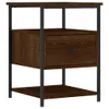 vidaXL Nachttische 2 Stk. Braun Eichen-Optik 40x42x56 cm Produktbild-Vorschau 4