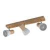 Lindby Deckenleuchte Thorin, 47 cm, 3-flg., weiß, Holz, E14 Produktbild-Vorschau 1
