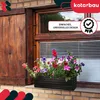 KOTARBAU Bloembak van hout, 44 x 20 cm, met binnenpot, Productafbeelding-voorbeeld 4