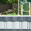 Jardinion Sichtschutzstreifen Rattan Optik 250 x 19cm Produktbild-Vorschau 5