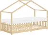 ML-Design dětská postel domeček postel 90x200 cm přírodní s Náhled obrázku produktu 1