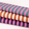 Viskose Stoff Meterware Slub Jersey Happy Stripes by Cherry Produktbild-Vorschau 6