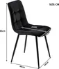 Flieks Polsterstühle 4er Set, Esszimmerstühle mit Produktbild-Vorschau 7