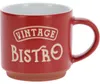 Ensemble de 6 tasses à café colorées de 260 ml, décorées Voir les images du produit 2