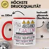 Pferdetherapeutin Tasse Geschenk Lustig Abstand Halten Produktbild-Vorschau 3