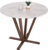 Bistrotisch HWC-M56, Tisch Esstisch, Massiv-Holz HPL Produktbild-Vorschau 1