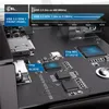 CSL USB 3.2 Gen.1 kovový predný panel, interná čítačka Náhľad obrázku produktu 4