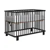 Puck Faltbares Kinderbett Schwarz Matt 60 x 120 cm Produktbild-Vorschau 2