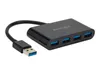 Kensington UH4000 - Hub - 4 x SuperSpeed USB 3.0 - Desktop Produktbild-Vorschau 6