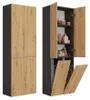 Topeshop NEL 2K DD ANT/ART KP, Grafitowy, Dąb, Podgląd zdjęcia produktu 1