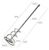 KOTARBAU® Mörtelrührer Spiralmischer 120mm mit M14 Gewinde Produktbild-Vorschau 2