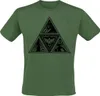 HEROES INC EUROPE B.V. T-Shirt Herren Triforce dunkelgrün L Produktbild-Vorschau 2