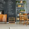 Relaxdays Weinregal, 16 Weinflaschen, HBT: 42,5 x 45 x 23,5 Produktbild-Vorschau 2