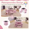 COSTWAY Kindertisch und Stuhl Set, 5 teilige Produktbild-Vorschau 7