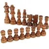 Jeu d'échecs international en bois sans échiquier Jouet Voir les images du produit 1