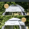 Skandika Camping Duschzelt | großes Umkleidezelt mit 230 cm Produktbild-Vorschau 5