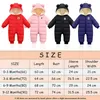 Baby Winter Overall mit Kapuze, Strampler Schneeanzug Produktbild-Vorschau 5