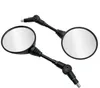 Motorradspiegel Parzini schwarz M10 Ø 155 mm 360 ° Produktbild-Vorschau 1