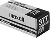 A close-up view of a Maxell battery packaging box. Podgląd zdjęcia produktu