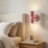 TWIN Kinkiet E27 2-punktowy, różowa lampa metalowa z Podgląd zdjęcia produktu 8