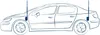 BLAUPUNKT Autojet 25 | Motorantenne | FM | +12V | met Productafbeelding-voorbeeld 5
