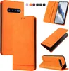 Hülle für Samsung Galaxy S10, Retro Kunstleder Ständer Produktbild-Vorschau 2