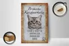 Holzschild Spruch 12x18cm britische Kurzhaarkatze Schild Produktbild-Vorschau 3