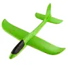 Styropor-Wurfgleiter XXL – Segelflugzeug, Grün (ohne LED) – Produktbild-Vorschau 5