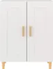 vidaXL Sideboard Weiß 69,5x34x90 cm Holzwerkstoff Produktbild-Vorschau 6