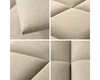 Wandkissen Solid Creme-beige Gewebte-Optik 30 x 30 cm Produktbild-Vorschau 5
