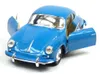 Porsche 356B Carrera 2 blau Modellauto ca. 12 cm Produktbild-Vorschau 3
