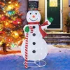 COSTWAY Bonhomme de neige LED 150 cm, décoration de Noël Voir les images du produit 1