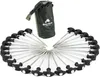 CampFeuer T-Pegs, Heringe, Erdnägel für Campingzelt, Bivvy, Produktbild-Vorschau 1