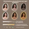 Espejo de baño iluminado S'AFIELINA, diseño asimétrico, 60 Vista previa de la imagen del producto 5