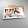 Gerahmtes Poster - Weißer Rahmen - Frau Modell - 70x50 cm - Produktbild-Vorschau 3