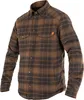 Camicia John Doe Motoshirt, marrone, L Anteprima dell’immagine prodotto 8