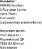 Per4m Whey Protein - 900g-Dose Chocolate & Raspberry Produktbild-Vorschau 3