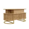 Table basse Merax réglable en hauteur avec portes Voir les images du produit 14