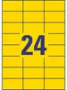 AVERY Zweckform wetterfeste Etiketten, 70 x 37 mm, gelb Anteprima dell’immagine prodotto 15