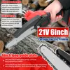 21V 6inch prenosné elektrické prerezávacie píly malé drevo Náhľad obrázku produktu 7