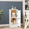 vidaXL Kredens biały wysoki połysk 30x30x70 cm materiał Podgląd zdjęcia produktu 2