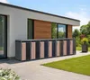 Westmann Status 7 kovový box na odpadky 7x240 l antracitový Náhled obrázku produktu 9