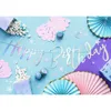 Baner Happy Birthday, opalizujący, 16,5x62cm Podgląd zdjęcia produktu 3