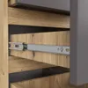 Kommode AKORD CL5 Eiche Artisan 40 cm 5 Schubladen Front Produktbild-Vorschau 4