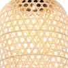 Globo Lighting Solarleuchte Bambus naturfarben, LED Produktbild-Vorschau 7